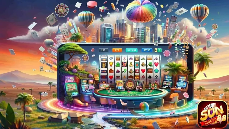 Slot game tại SUN88 được thiết kế với đồ họa hiện đại