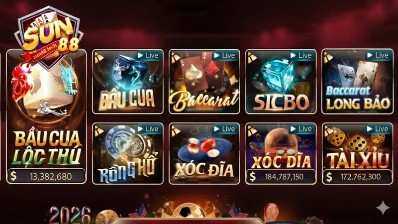 Game tại SUN88 có cách tham gia đơn giản